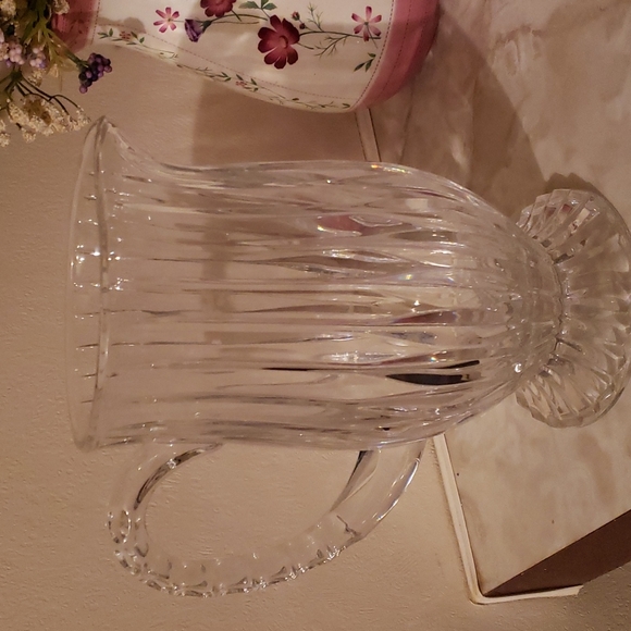 Mikasa crystal pitcher - Picture 2 of 4